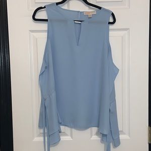 Still available- Off the shoulder blouse with flowing sleeves